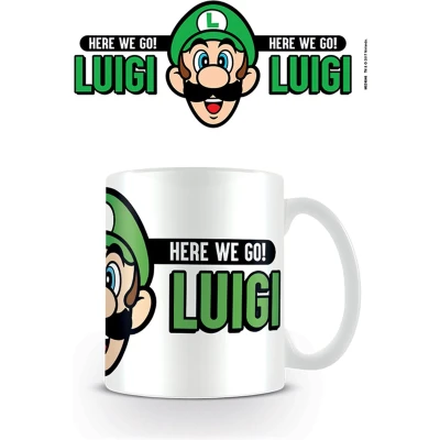 Afbeelding van Nintendo Super Mario &quot; Here we go Luigi&quot; Mok