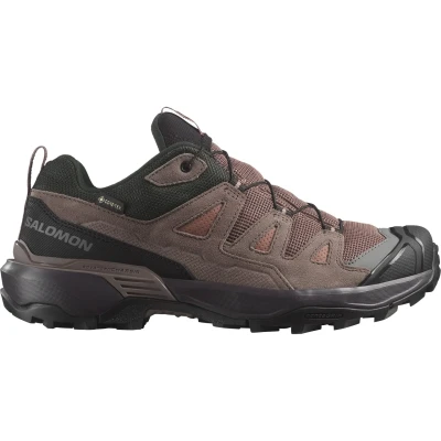 Afbeelding van Salomon X Ultra 360 GTX Outdoorschoenen, Dames, Maat: 42 2/3, Cognac/peppercorn/black Leer en textiel