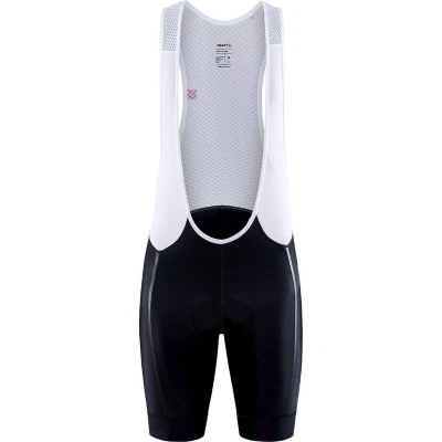 Afbeelding van Craft Koersbroek Heren Zwart Wit ADV ENDUR BIB SHORTS M BLACK WHITE S