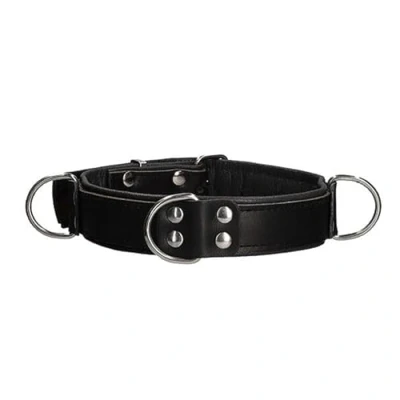 Afbeelding van Shots Ouch! Deluxe Bondage Halsband red One Size