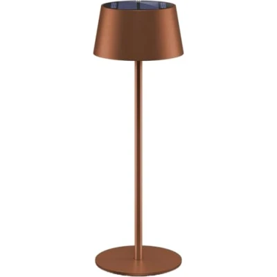 Afbeelding van goobay led tafellamp op zonne energie traploos dimbaar met touch bediening, draadloze voor binnen en buiten, IP44/150 lm 3000 K warmwit, USB C,