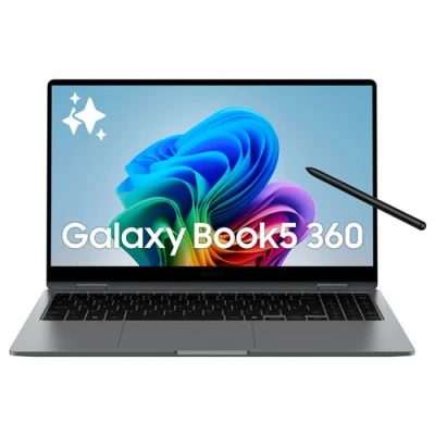 Afbeelding van Samsung Touchscreen Laptop Galaxy Book5 360 15.6&#039;&#039; Intel Core Ultra 5 16 GB RAM 512 SSD Antraciet Franse Azerty