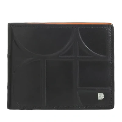 Afbeelding van DUDU Portafoglio da Uomo RFID in Stampata Classico con Portamonete Elegante, Compatto, Scomparti per kaart e Banconote Black_Orange, Black_Oranje, 12,60