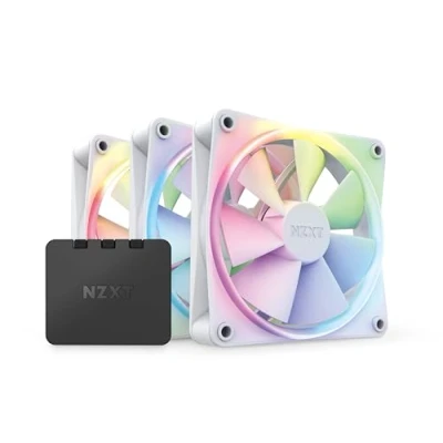 Afbeelding van NZXT F120RGB Ventilators en controller 3 x 120 mm RGB stuks wit