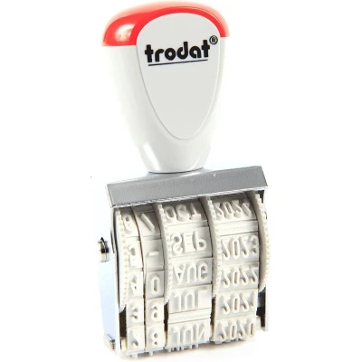 Afbeelding van Trodat CLASSIC 1010 Datumstempel 26 x 4 mm (bxh) Zilver