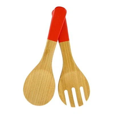 Afbeelding van Fackelmann 30189 slabestek bamboe ca. 23 cm, bruin en rood