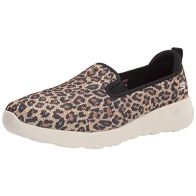 Afbeelding van Skechers Go Walk Joy Fiery Damessneakers, Luipaard.