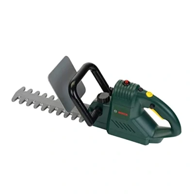 Image de Klein Theo 8440 Taille Haie Bosch Jouet Fonctionnant à Piles avec Fonction Sonore et Lumineuse pour Enfants partir de 3 ans