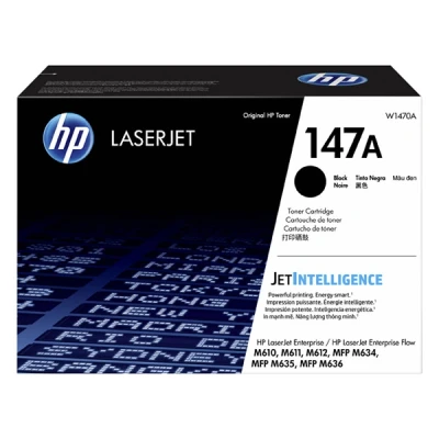 Image de Cartouche de toner noir HP 147A LaserJet authentique