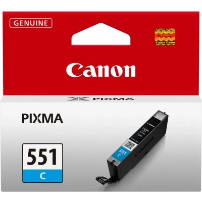 Afbeelding van Canon CLI 551C Inktcartridge Cyaan