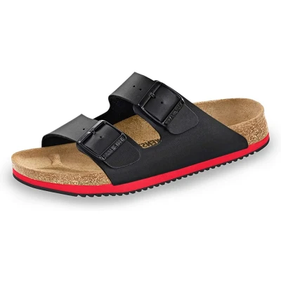 Afbeelding van Birkenstock Arizona Pantoffels, Maat: 42, Black Leer