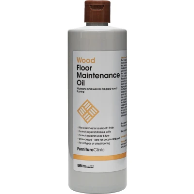 Afbeelding van Houten Vloer Onderhouds Olie 500ml (goed Voor 50m2) Furniture Clinic Geschikt Alle Geoliede Vloeren Wood Floor Maintenance Oil