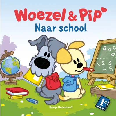Afbeelding van Woezel &amp; Pip Naar school