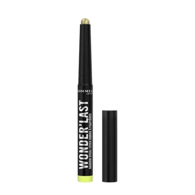 Afbeelding van Rimmel Wonder&#039;Last, 008 Galactic Green, oogschaduw stick, levendige kleur en impact, eenvoudig aan te brengen, comfortabele textuur, ultra romige formule, veganistische 1,64 g