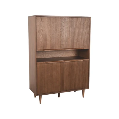 Afbeelding van LABEL51 Bergkast Jule Bruin Eiken 110 cm