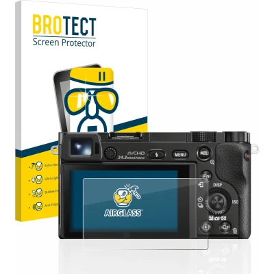 Afbeelding van BROTECT Screenprotector voor Sony Alpha 5000 / 6000 6400 Folie Beschermfolie Beschermglas transparant