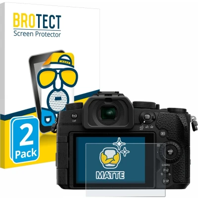 Afbeelding van BROTECT Screenprotector voor Panasonic Lumix DC G91 Folie Beschermfolie matte (2 Stuks)
