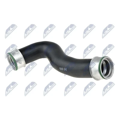 Afbeelding van NTY GPP AU 046 Laadluchtslang Rubber met voering van stof VOLKSWAGEN: Golf 4, 4 Variant, AUDI: A3 Hatchback, SKODA: Octavia 1 Combi