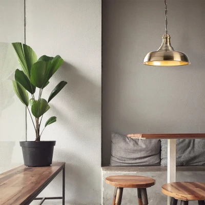 Afbeelding van Berceste 225 S hanglamp Ø32cm goud