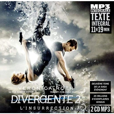 Afbeelding van Marine Royer Veronica Roth: Divergente 2 (2 CD) (Integrale MP3)