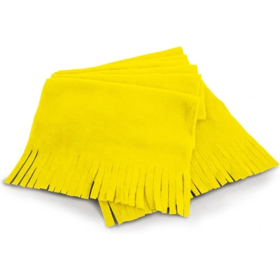 Afbeelding van Result Polartherm tassel scarf R143X Yellow