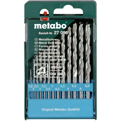 Afbeelding van Metabo 627096000 Metaal spiraalboorset 13 delig 1 stuk(s)