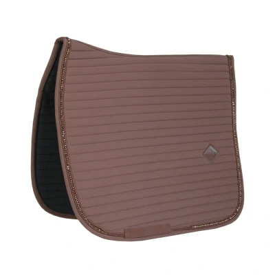Image de Kentucky Tapis de Selle Dressage Pearls Marron Full