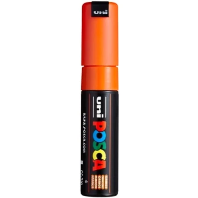 Afbeelding van Verfstift Posca PC7M donkeroranje