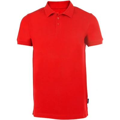 Afbeelding van Men&#039;s Heavy Stretch Polo met korte mouwen Red XL