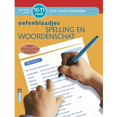 Afbeelding van Tijd voor huiswerk Spelling en woordenschat (10 11 jaar)