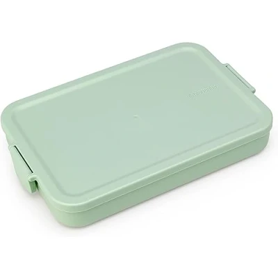 Afbeelding van Make and Take Lunchbox plat kunststof Jade Green Brabantia