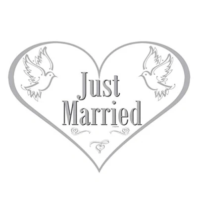 Afbeelding van Folat Huldeschild Just married