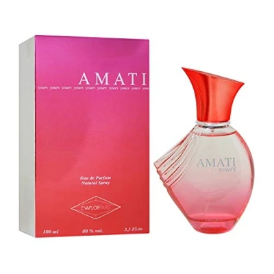 Afbeelding van AMATI Yours Eau de Parfum 100 ml Spray Damesgeur EVAFLORPARIS