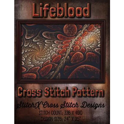 Afbeelding van Lifeblood Cross Stitch Pattern
