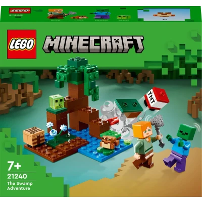 Afbeelding van Lego Minecraft 21240 Het Moerasavontuur