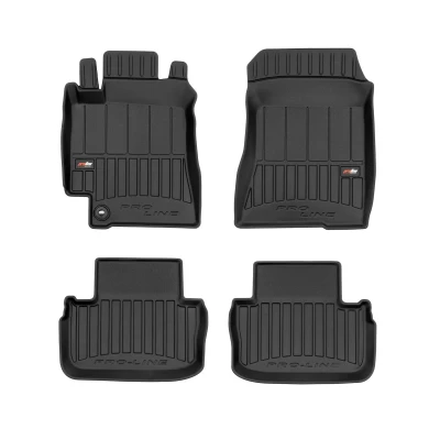 Afbeelding van FROGUM proLine 3D 3D409132 Vloermatset Rubber voor en achter 4 Zwart Op maat gemaakt