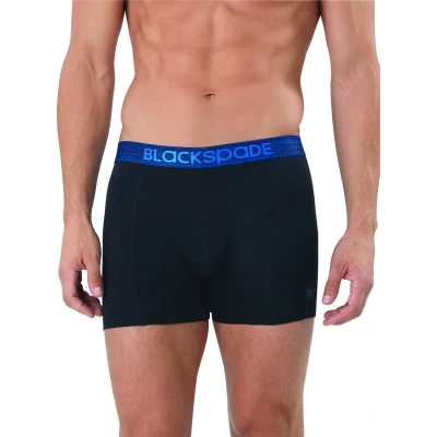 Afbeelding van Blackspade 3 PACK Modern Basics Onderbroeken, Heren, Maat: Medium, Grau meliert navy schwarz