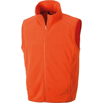 Afbeelding van Result Micro fleece gilet R116X orange S