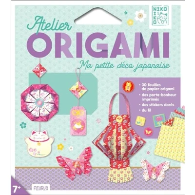 Afbeelding van MA PETITE DECO JAPONAISE NIKO (30 FEUILLES + STICKERS)