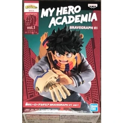 Afbeelding van My Hero Academia Bravegraph #1 vol.1 Izuku Midoriya Figure 14cm