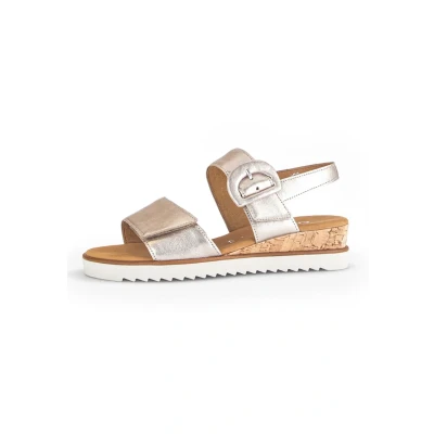 Afbeelding van Gabor 752 Sandalen Met Sleehak Dames Roze Maat 39