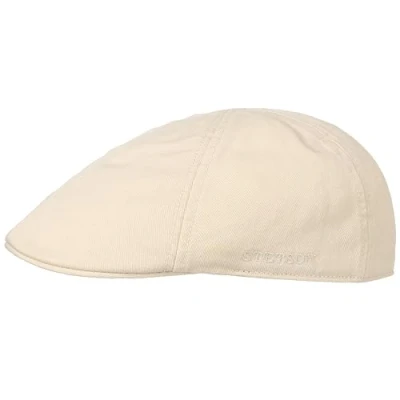 Afbeelding van STETSON Level Gatsby pet voor heren platte zomerpet met klep, lente/zomer, Lichtbeige