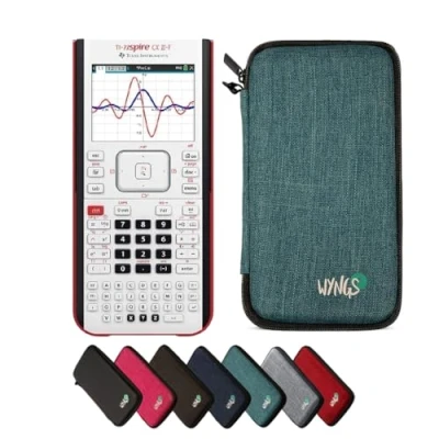 Afbeelding van CALCUSO Pack basis turquoise met TI Nspire CX II T rekenmachine