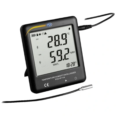 Afbeelding van PCE Instruments HT 114 Multidatalogger Te meten grootheid Temperatuur, Vochtigheid