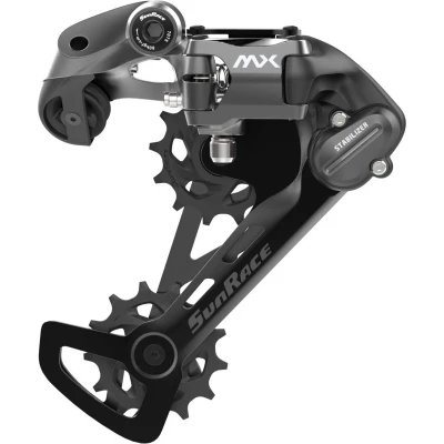 Afbeelding van Achterderailleur 10/11/12 speed Sunrace RDMX600 met middellang kooi directe montage
