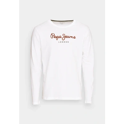 Afbeelding van Pepe Jeans EGGO N Longsleeve, Heren, Maat: XS, White