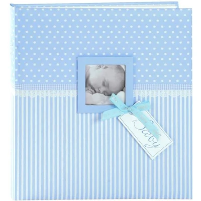 Image de Goldbuch Album de bébé Sweetheart Fille, 30 x 31 cm 60 Pages avec Pergamin, Impression d&#039;art, Rose, Blau, 30x31