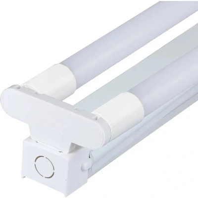 Afbeelding van Dubbel armatuur incl. Led buizen 120cm
