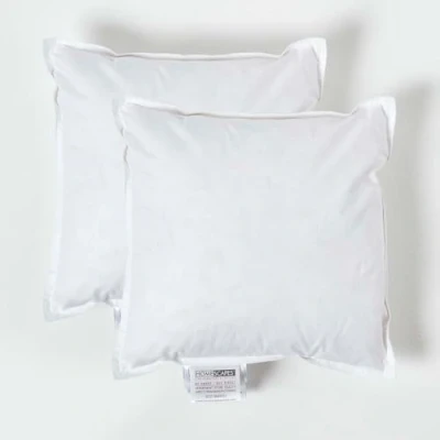 Afbeelding van Homescapes set van 2 vulkussens 35 x cm kussenvulling eendenveren