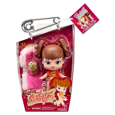 Afbeelding van Bratz Babyz Pop om te verzamelen Meygan Met echte outfits en een huisdier Speelgoed voor kinderen Ideaal verzamelaars vanaf 6 jaar